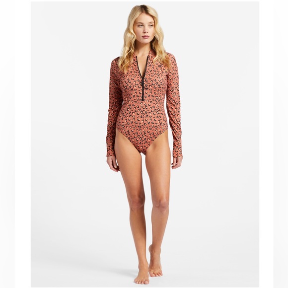 Billabong ADiv Long Sleeve Swimsuit - Picture 3 of 9
